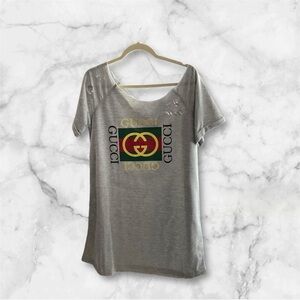 Gucci mini sweatshirt dress